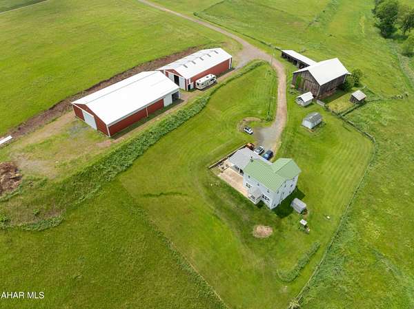 39 Acres of Agricultural Land with Home for Sale in Huntingdon, Pennsylvania