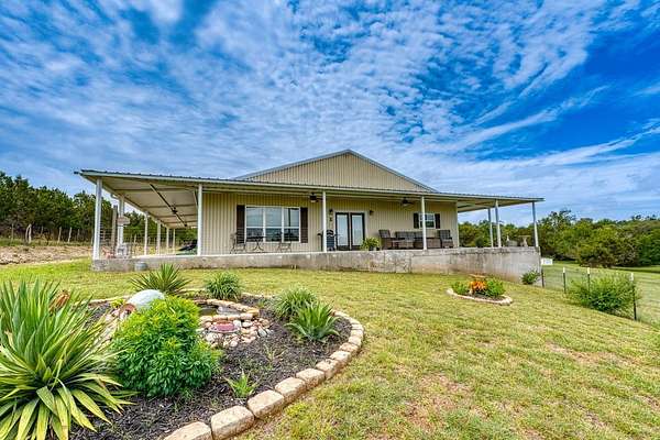 7 Acres of Residential Land with Home for Sale in Bertram, Texas