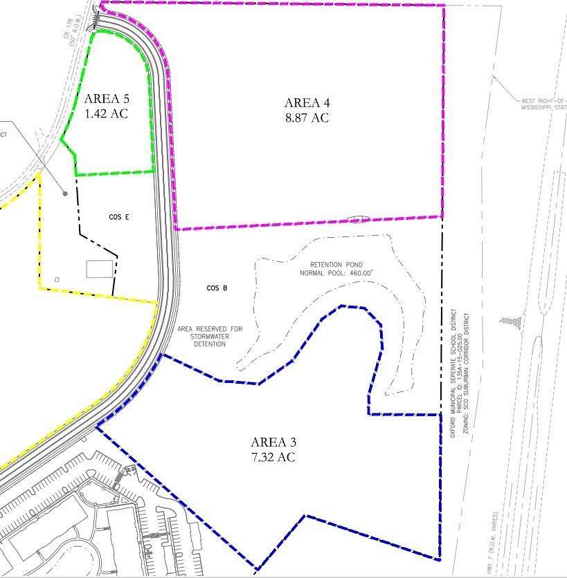 16.2 Acres of Mixed-Use Land for Sale in Oxford, Mississippi