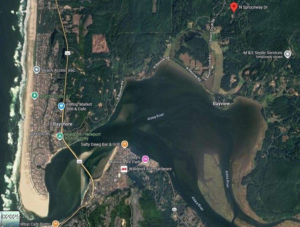 5.88 Acres of Residential Land for Sale in Waldport, Oregon