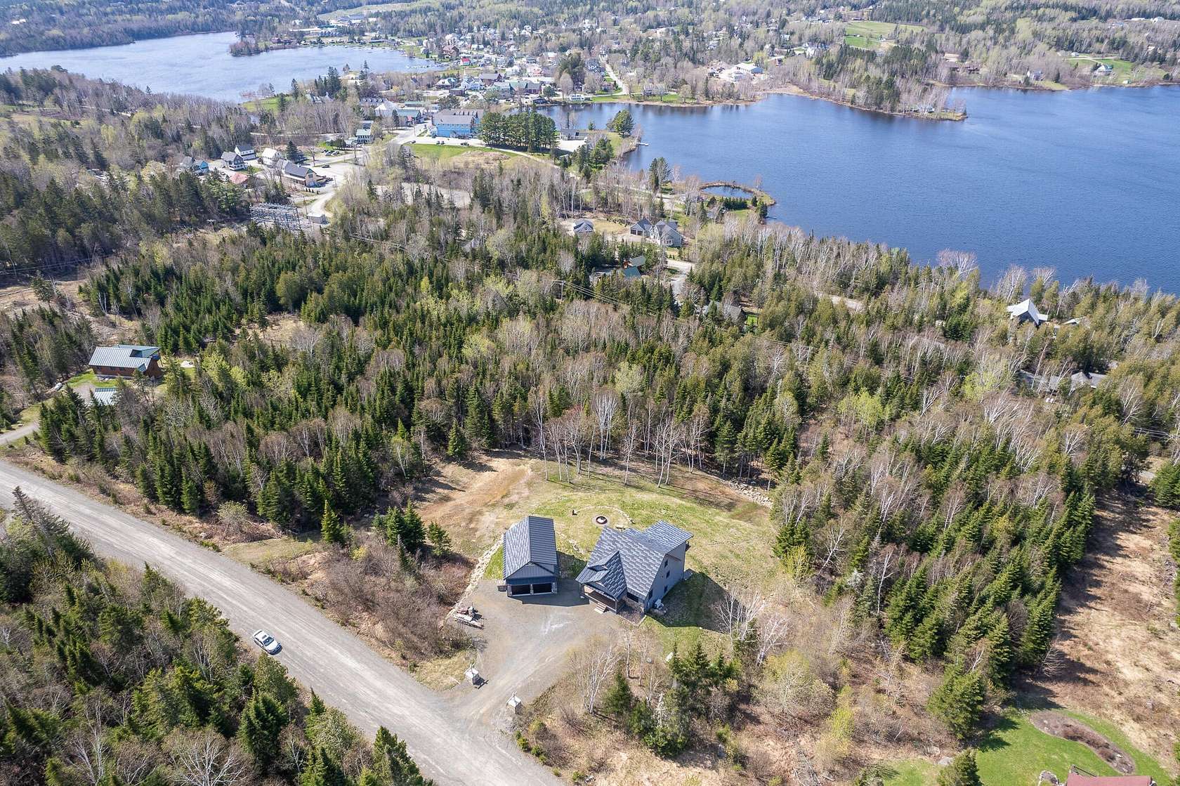 2.78 Acres of Land with Home for Sale in Rangeley, Maine