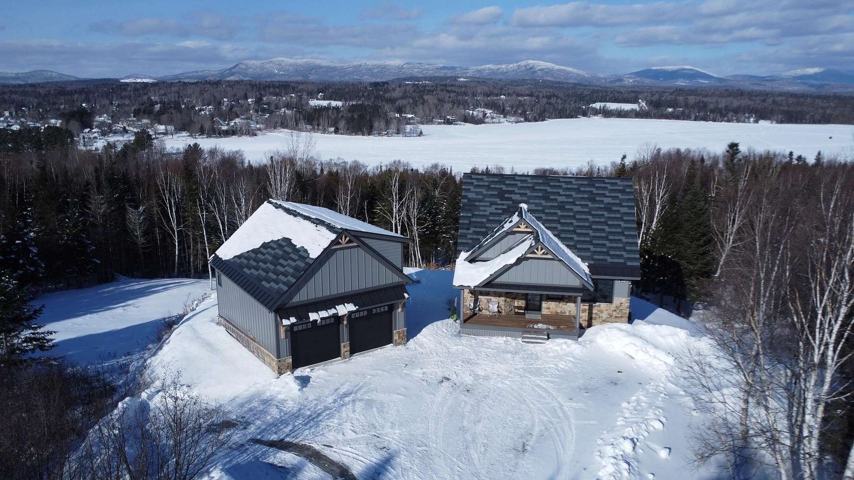 2.78 Acres of Land with Home for Sale in Rangeley, Maine