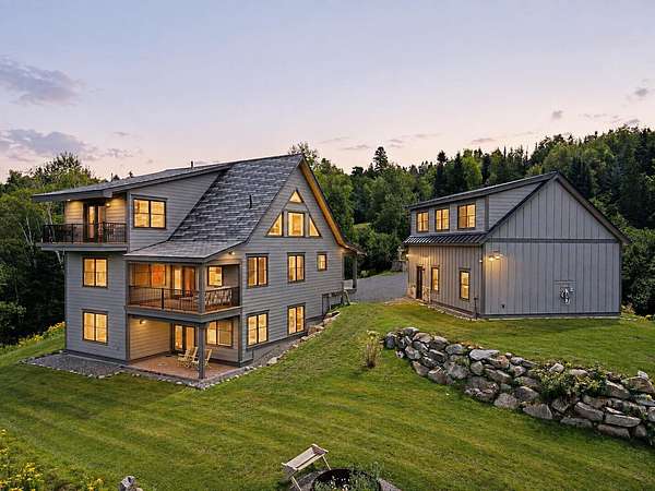 2.78 Acres of Land with Home for Sale in Rangeley, Maine