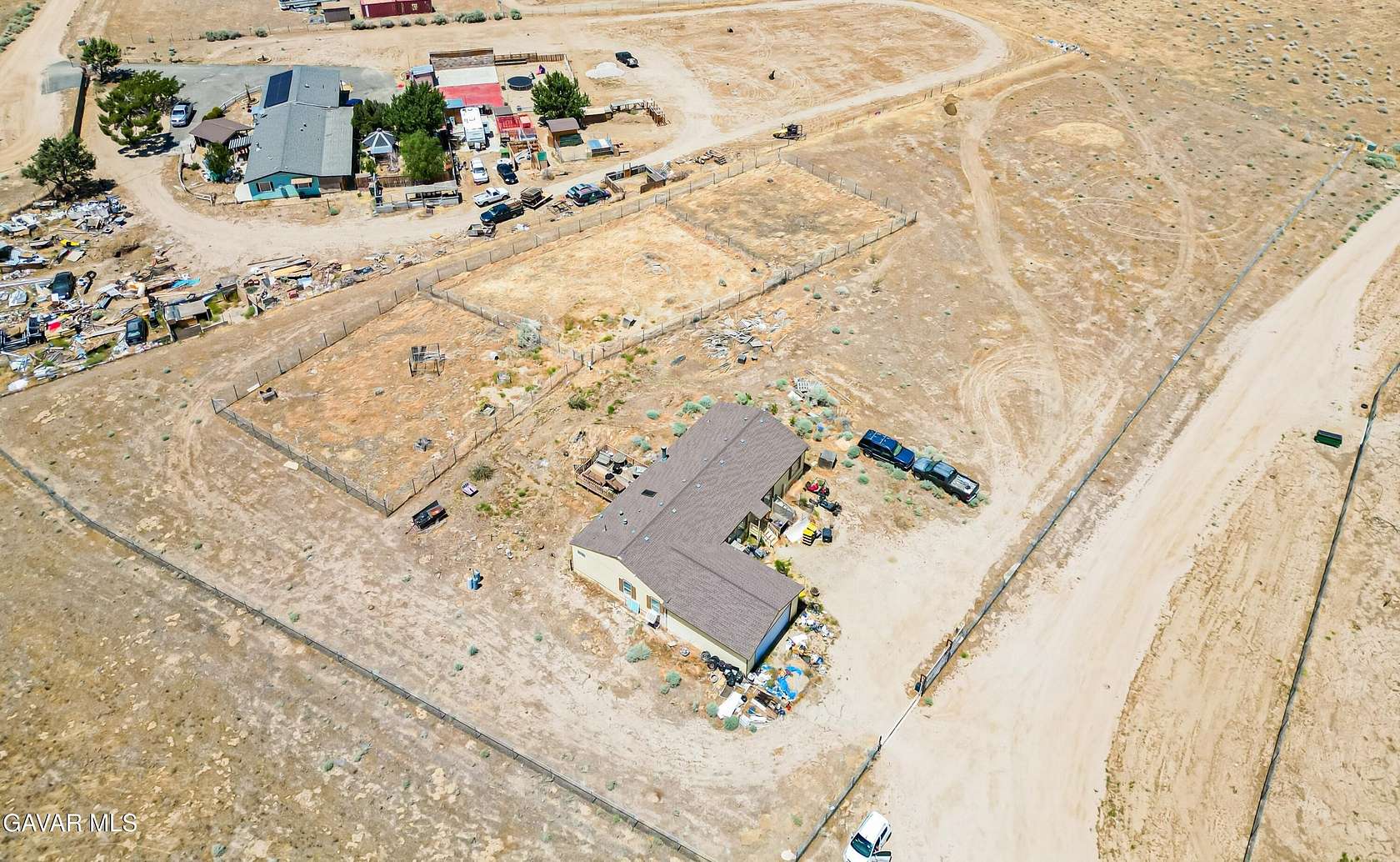 2.6 Acres of Residential Land with Home for Sale in Lancaster, California