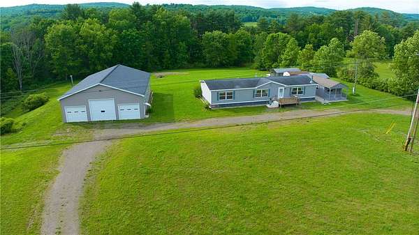 43 Acres of Recreational Land with Home for Sale in Unadilla, New York