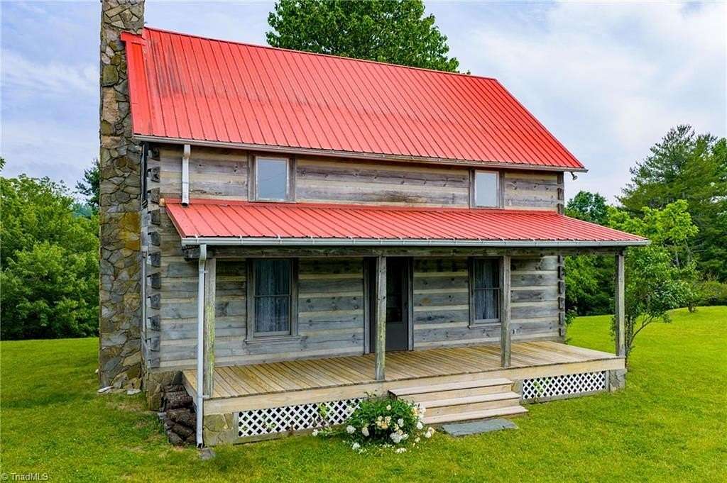 2.24 Acres of Residential Land with Home for Sale in Ennice, North Carolina