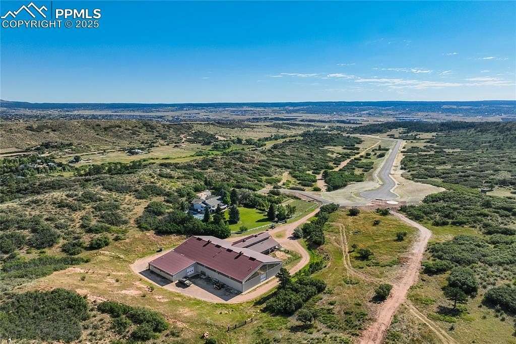 13.4 Acres of Land with Home for Sale in Colorado Springs, Colorado