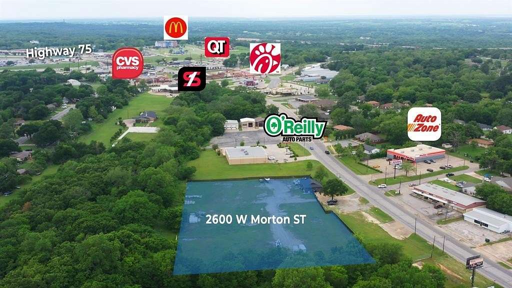 3.44 Acres of Commercial Land for Sale in Denison, Texas