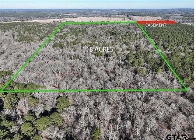121 Acres of Recreational Land for Sale in Big Sandy, Texas