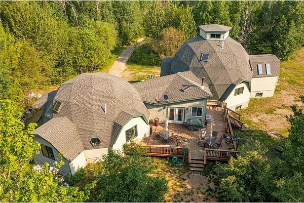 11.6 Acres of Recreational Land with Home for Sale in Greenwood Township, Minnesota