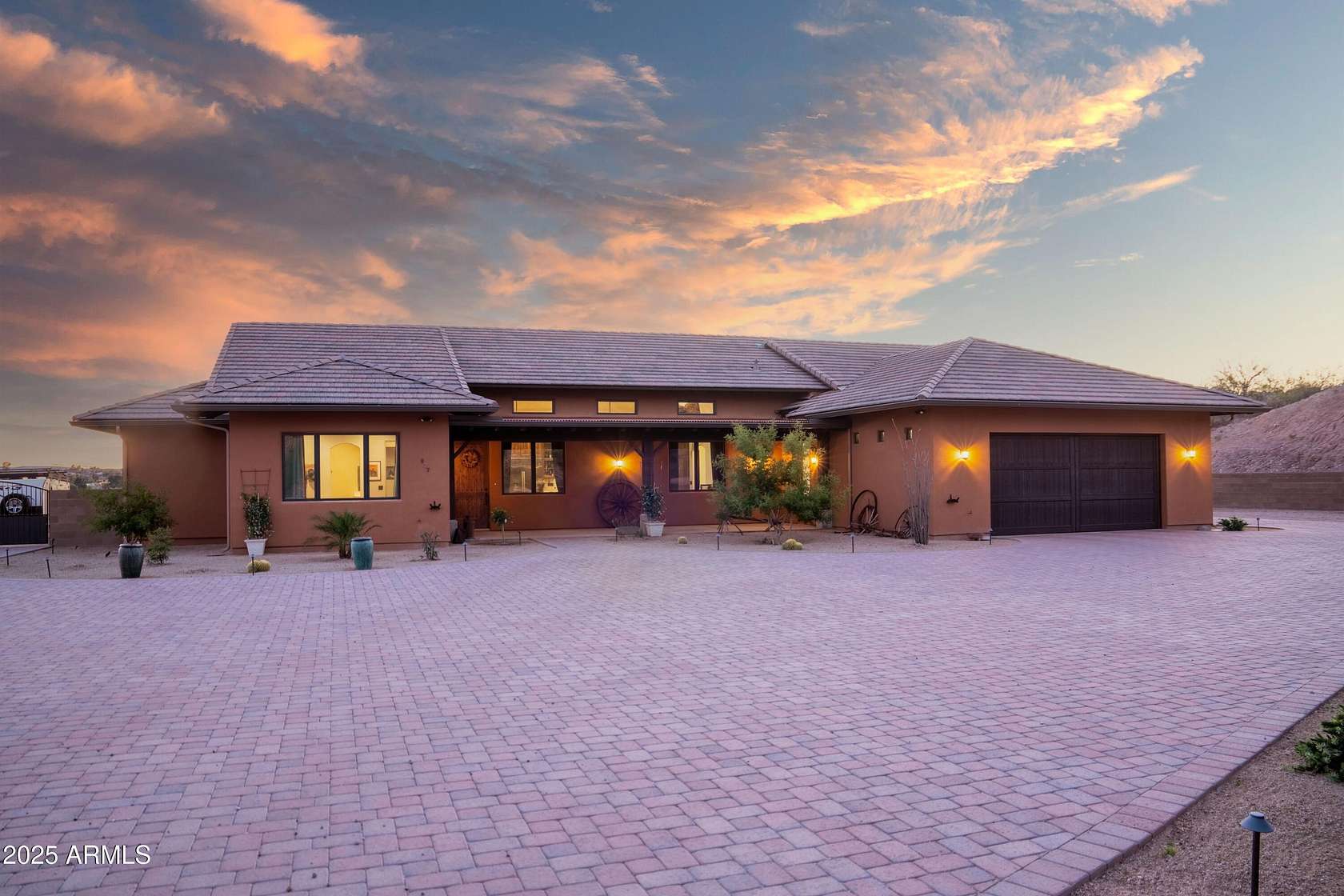 10 Acres of Land with Home for Sale in Wickenburg, Arizona