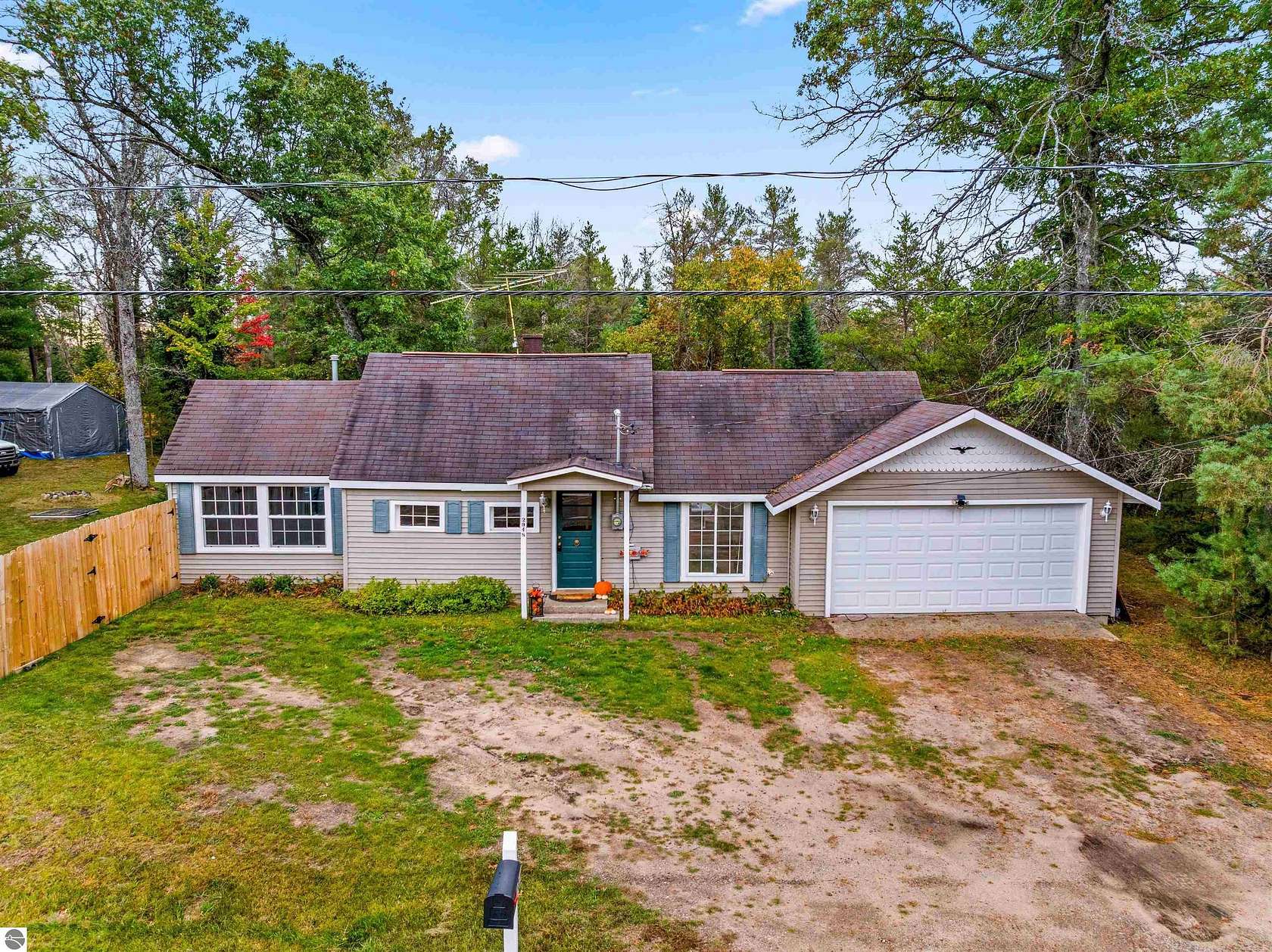 2.25 Acres of Residential Land with Home for Sale in Roscommon, Michigan