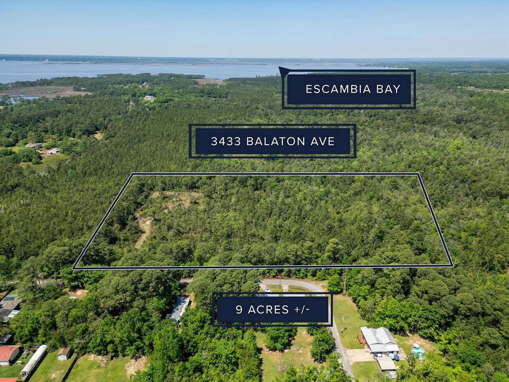 9 Acres of Residential Land for Sale in Milton, Florida