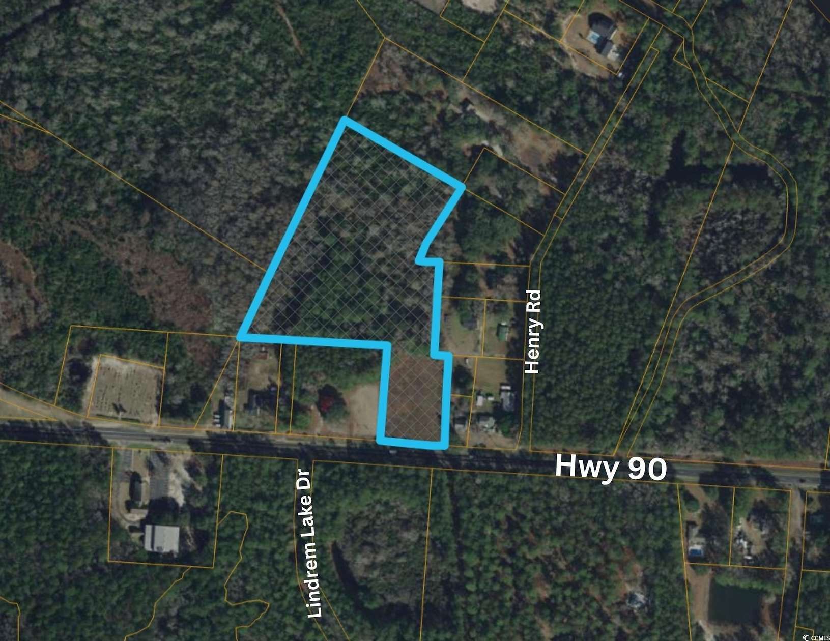 8.6 Acres of Land for Sale in Conway, South Carolina
