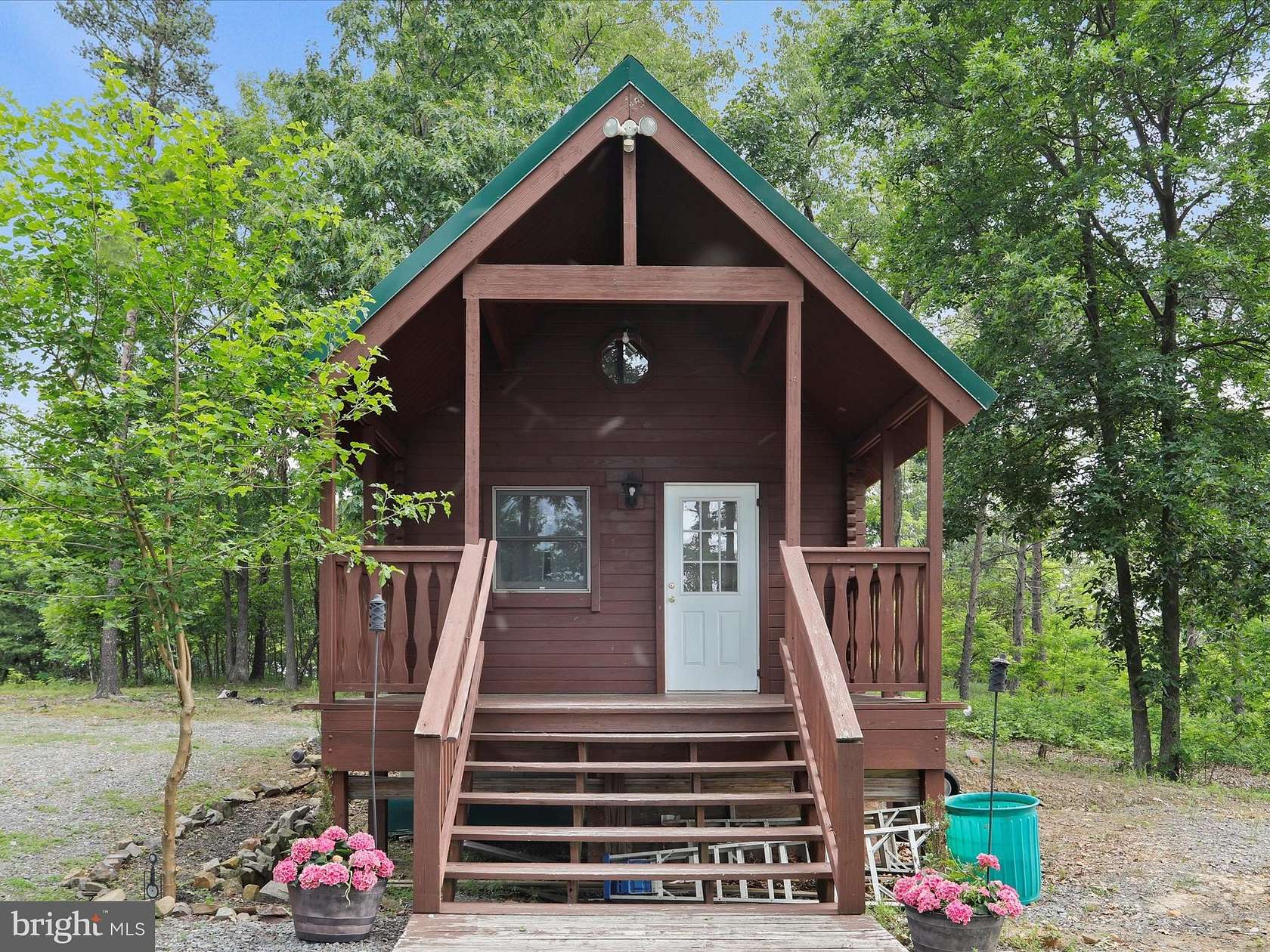 20.4 Acres of Recreational Land with Home for Sale in Springfield, West Virginia
