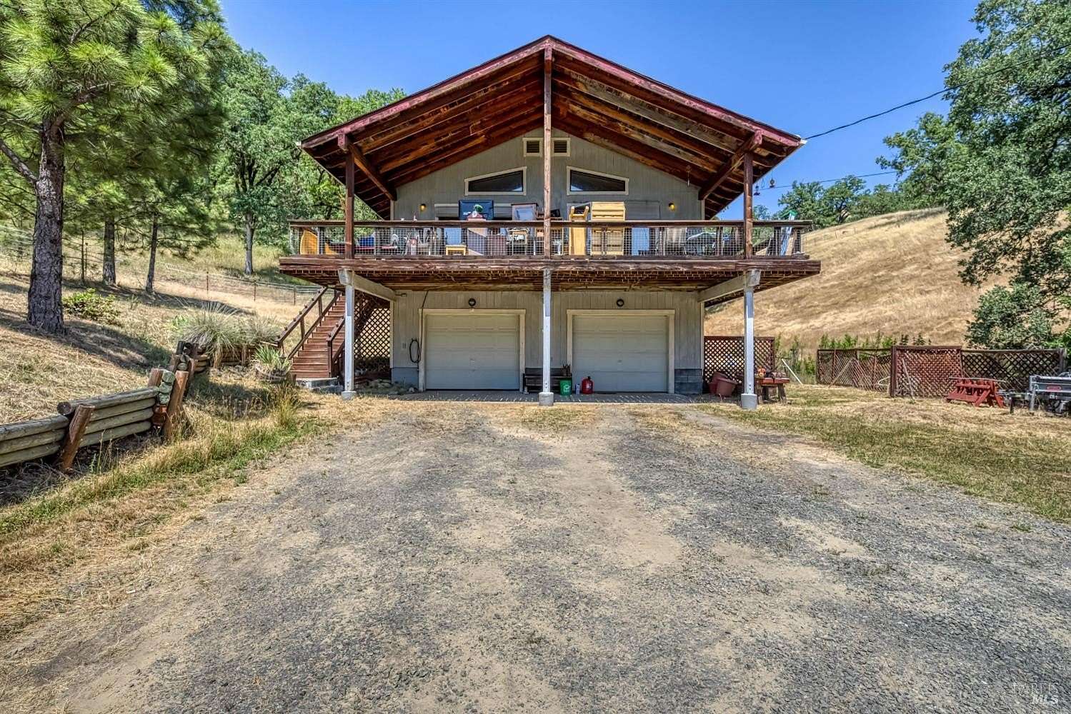 40 Acres of Recreational Land with Home for Sale in Potter Valley, California