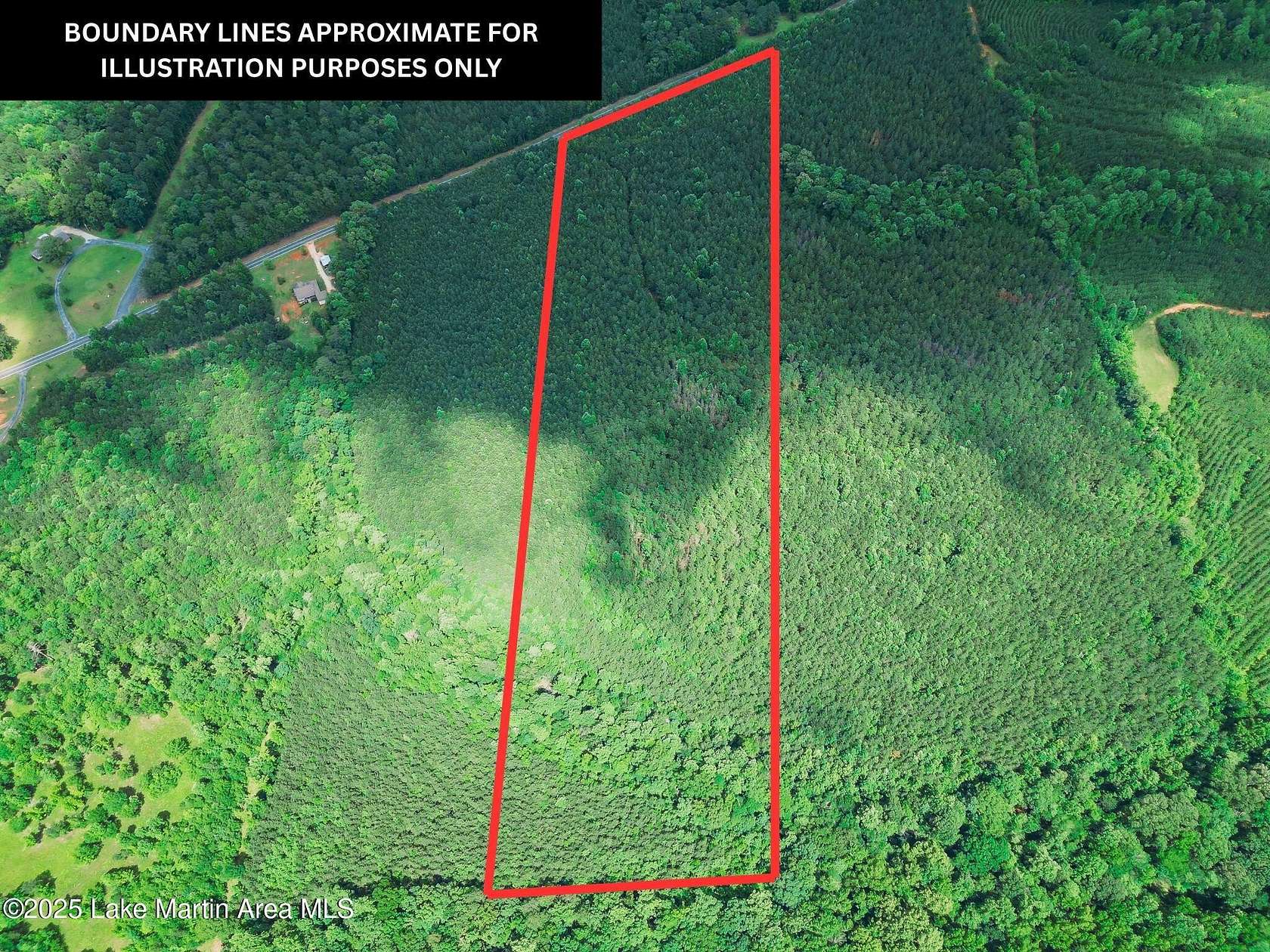 16 Acres of Land for Sale in Goodwater, Alabama