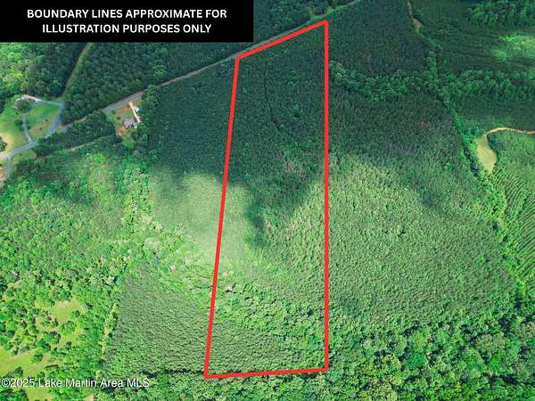 16 Acres of Land for Sale in Goodwater, Alabama