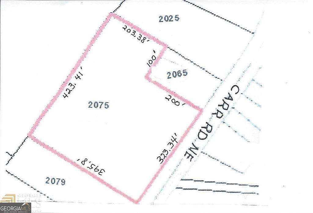 3.42 Acres of Land for Sale in Conyers, Georgia