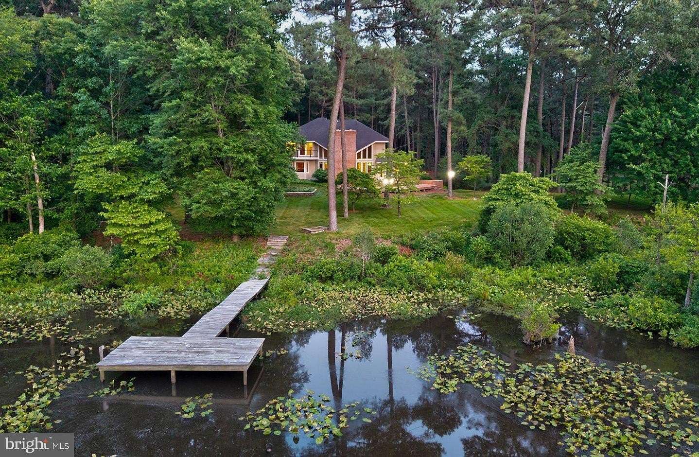 67 Acres of Recreational Land with Home for Sale in Millsboro, Delaware