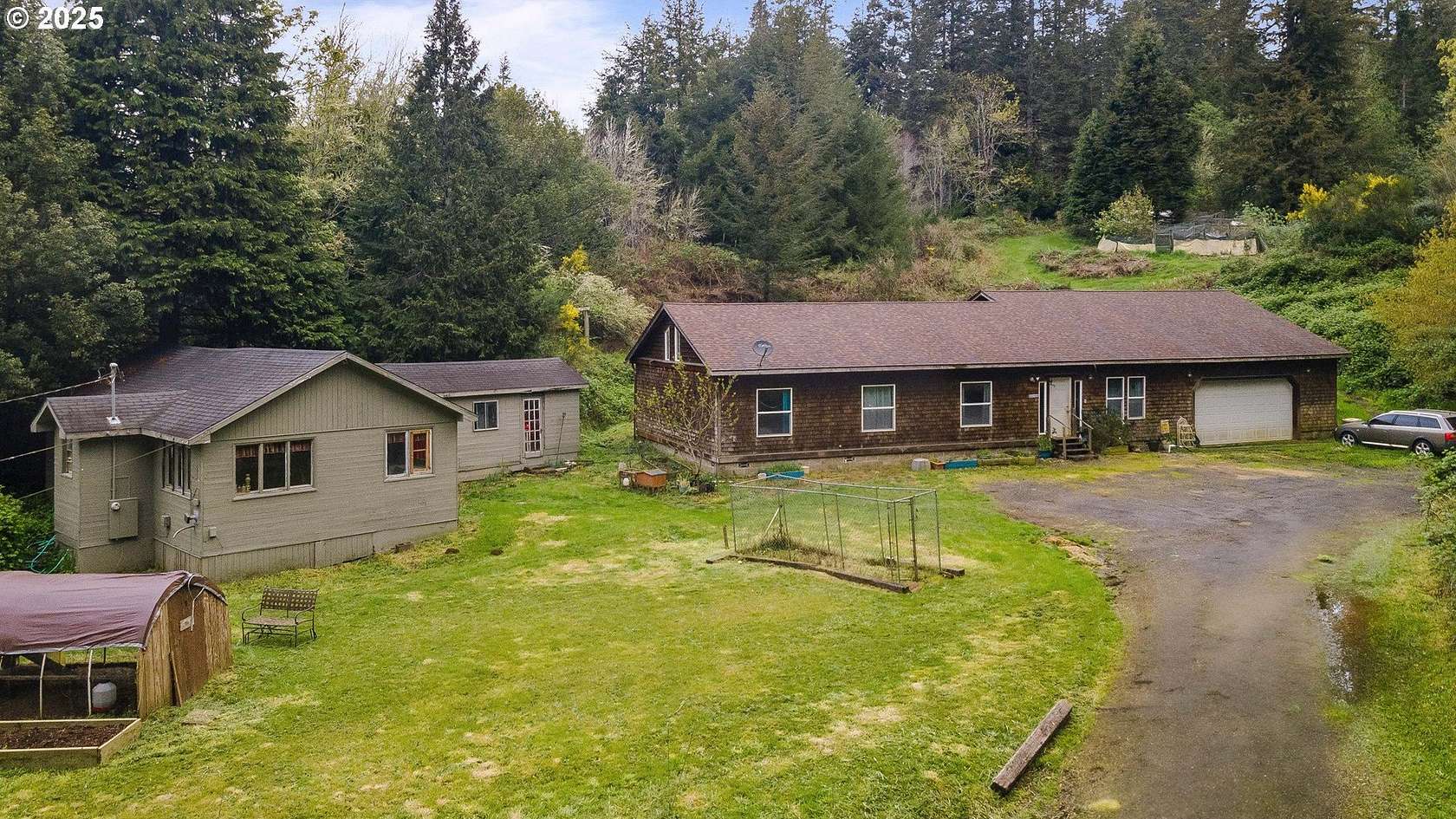 3.59 Acres of Residential Land with Home for Sale in Coos Bay, Oregon