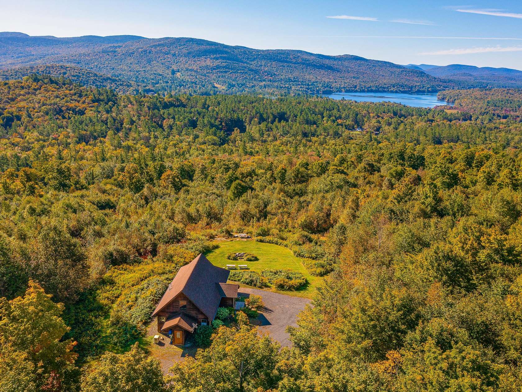 12.7 Acres of Land with Home for Sale in Long Lake, New York