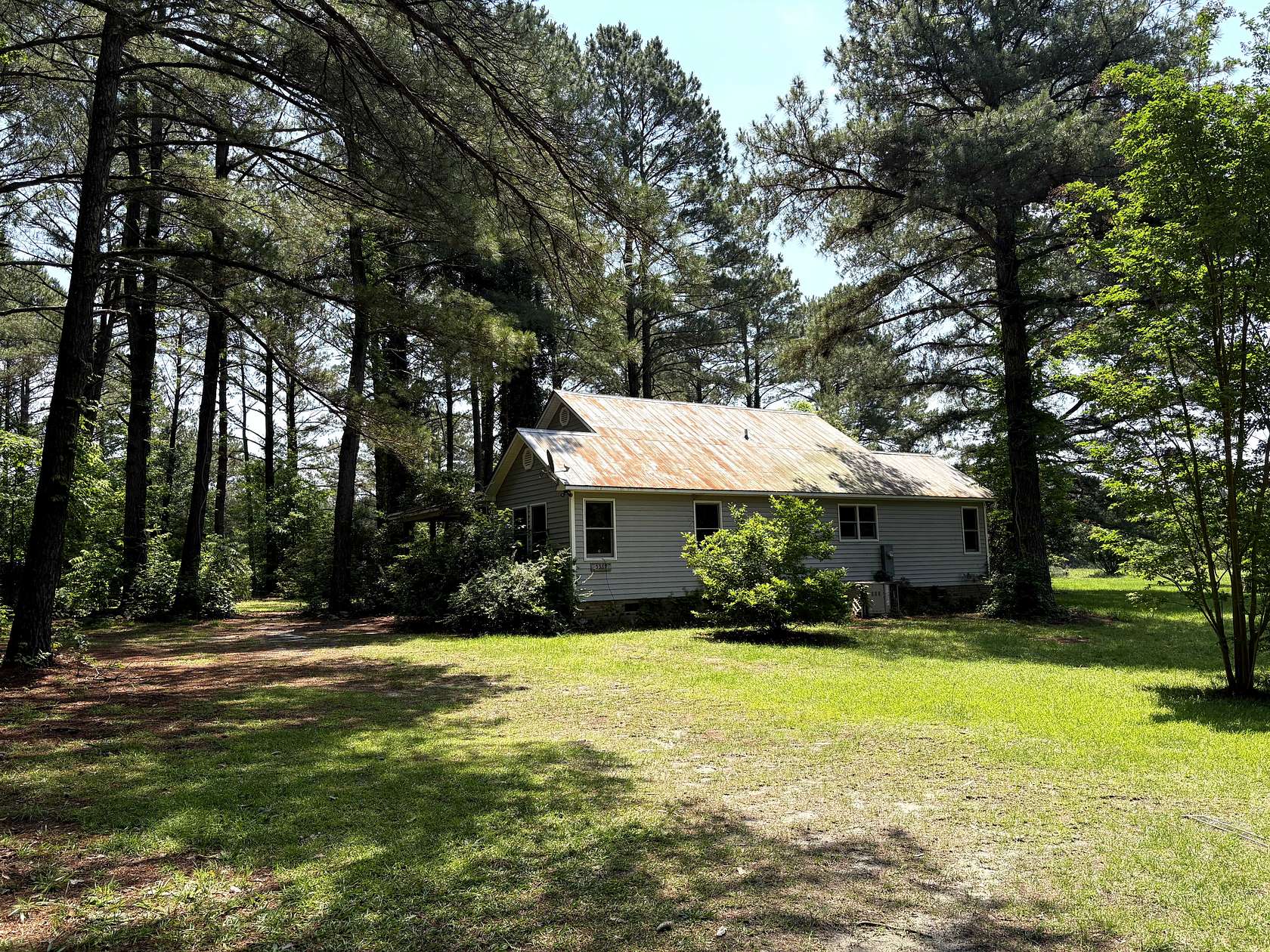 23 Acres of Land with Home for Sale in Fountain, North Carolina