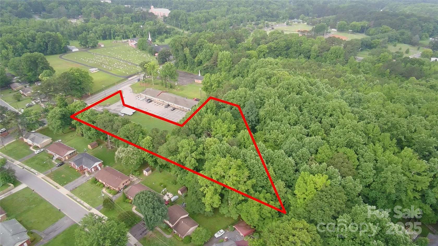 2.7 Acres of Commercial Land for Sale in Charlotte, North Carolina