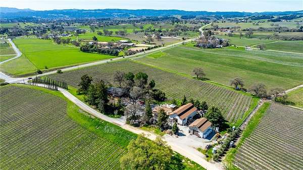40 Acres of Agricultural Land with Home for Sale in Paso Robles, California
