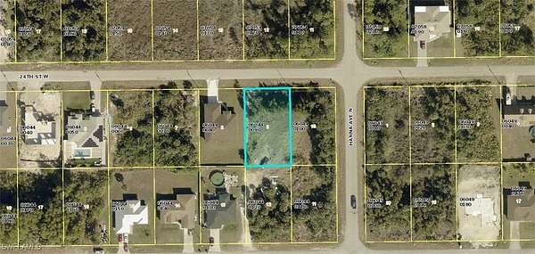 0.25 Acres of Residential Land for Sale in Lehigh Acres, Florida