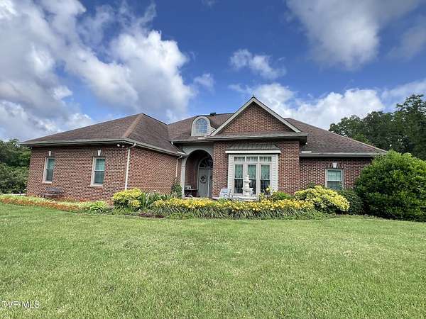 15.5 Acres of Land with Home for Sale in Fall Branch, Tennessee