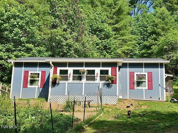 9.47 Acres of Residential Land with Home for Sale in Mountain City, Tennessee