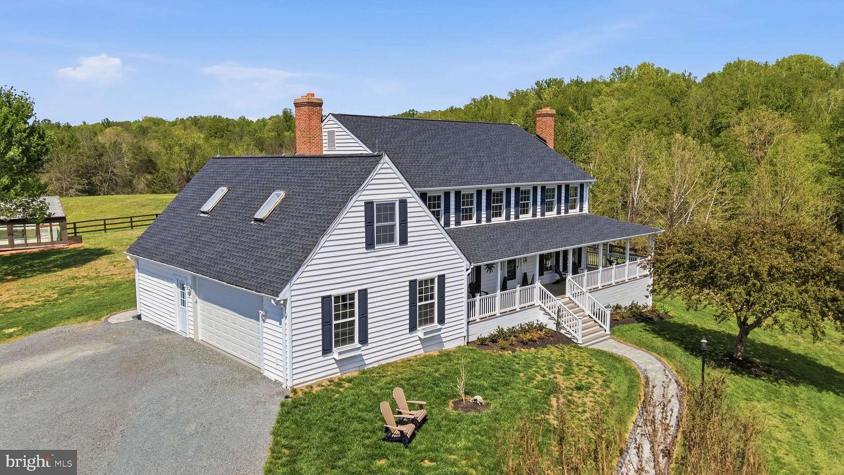 23.6 Acres of Land with Home for Sale in Amissville, Virginia