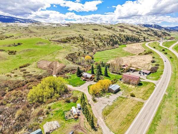 164 Acres of Land with Home for Sale in Livingston, Montana