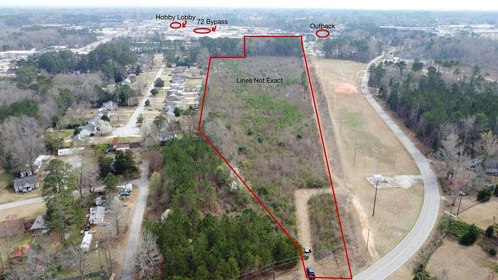 19.1 Acres of Recreational & Residential Land for Sale in Greenwood, South Carolina
