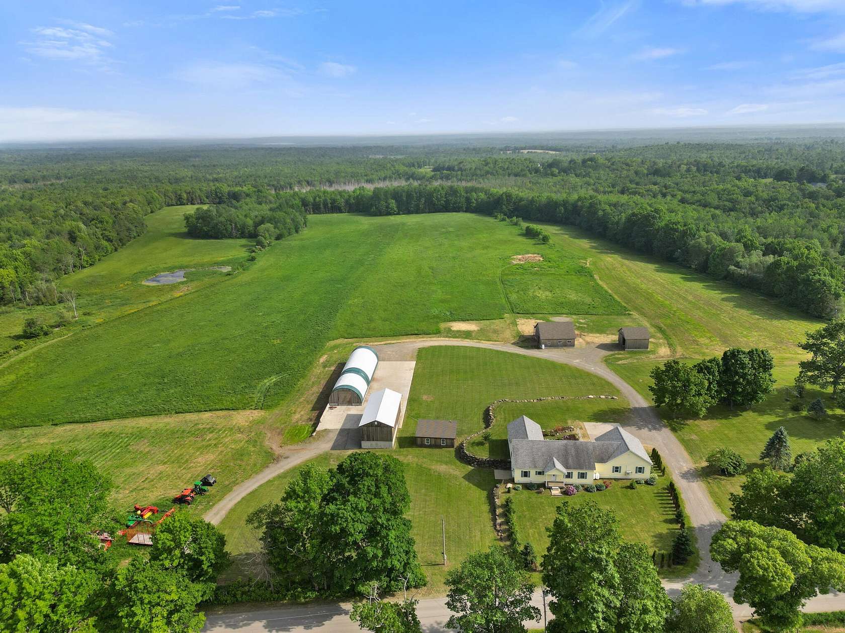 49.2 Acres of Agricultural Land with Home for Sale in Charleston, Maine