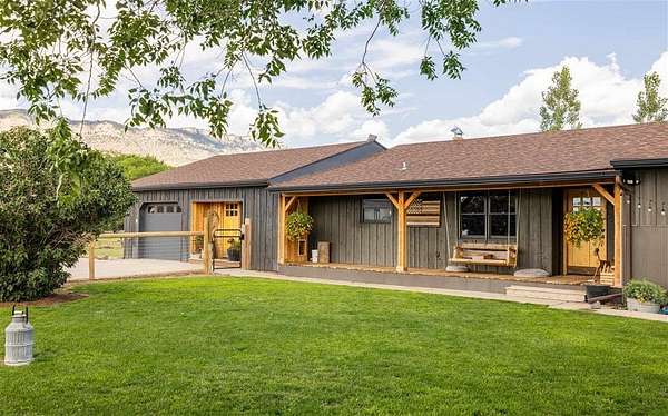 4.56 Acres of Land with Home for Sale in Cody, Wyoming
