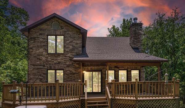 2 Acres of Residential Land with Home for Sale in Eagle Rock, Missouri