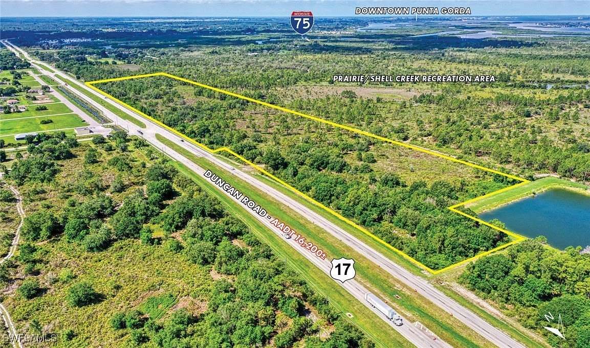 16.9 Acres of Land for Sale in Punta Gorda, Florida