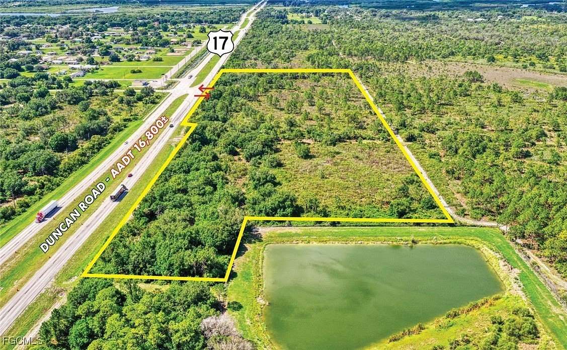 16.9 Acres of Land for Sale in Punta Gorda, Florida