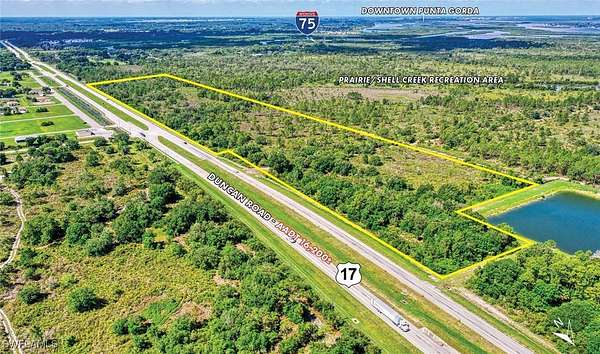 16.9 Acres of Land for Sale in Punta Gorda, Florida