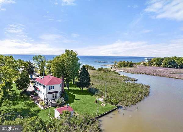 1.5 Acres of Residential Land with Home for Lease in Stevensville, Maryland