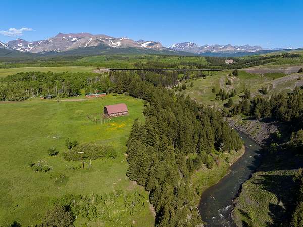 163 Acres of Recreational Land & Farm for Sale in East Glacier Park, Montana
