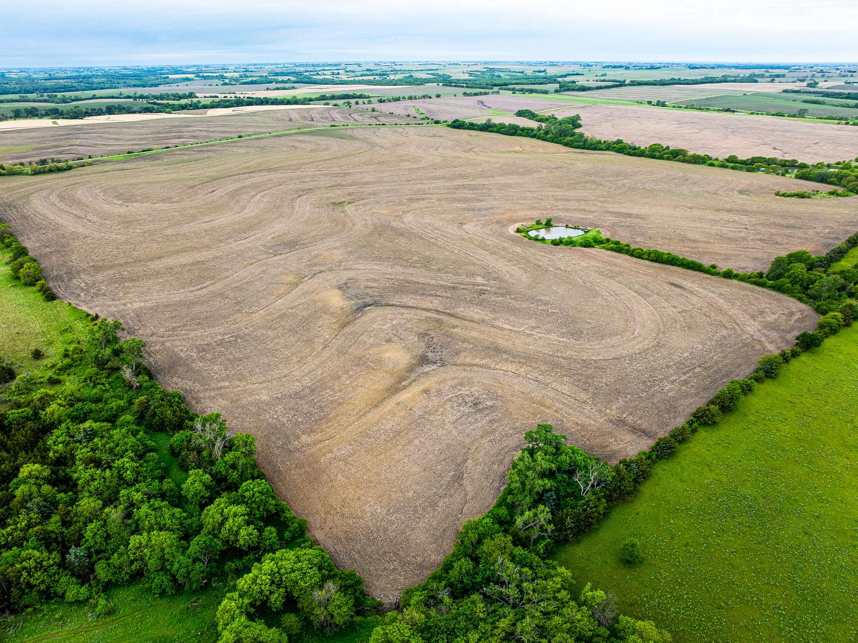 164 Acres of Recreational Land & Farm for Sale in Burchard, Nebraska