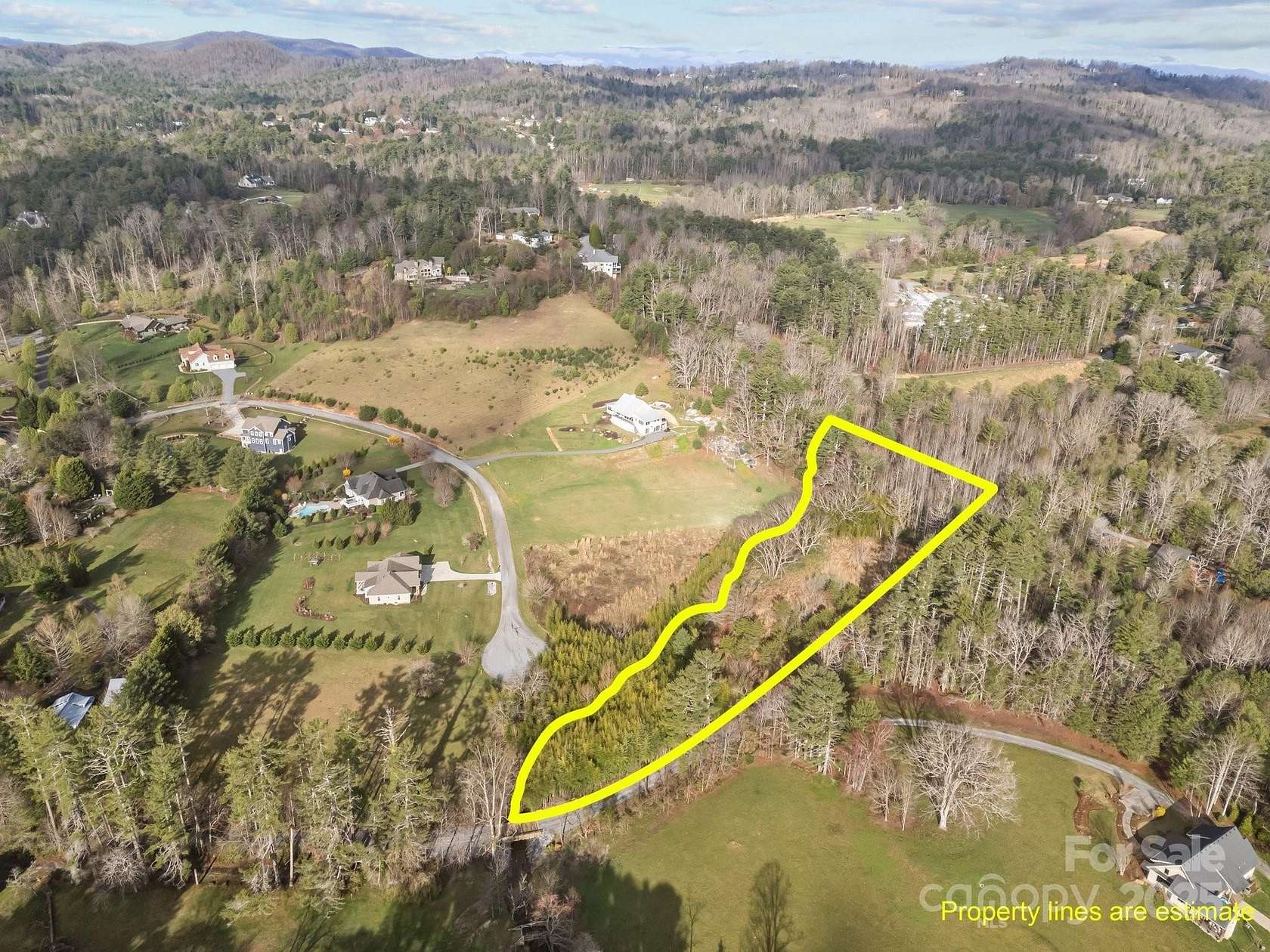 2.13 Acres of Residential Land with Home for Sale in Hendersonville, North Carolina