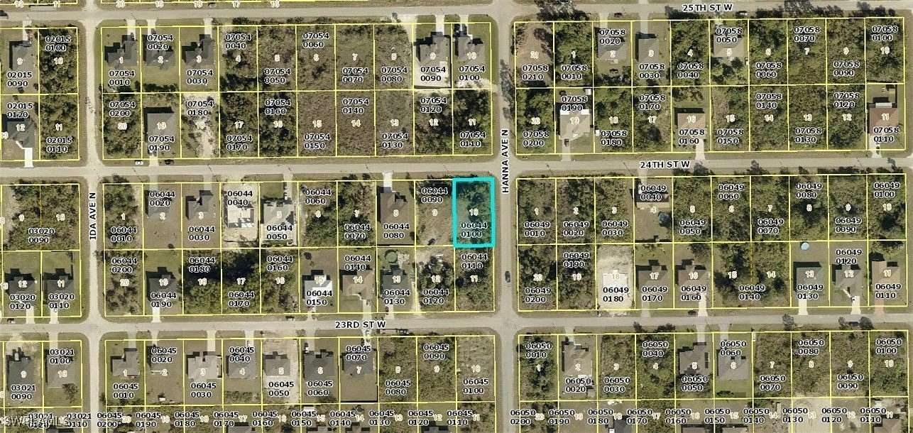 0.25 Acres of Residential Land for Sale in Lehigh Acres, Florida