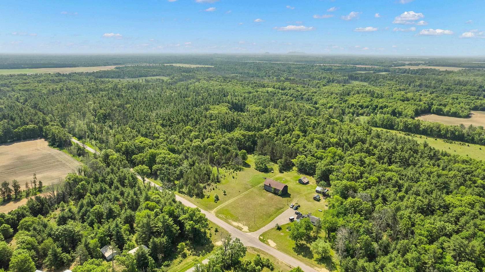 235 Acres of Recreational Land & Farm for Sale in Arkdale, Wisconsin