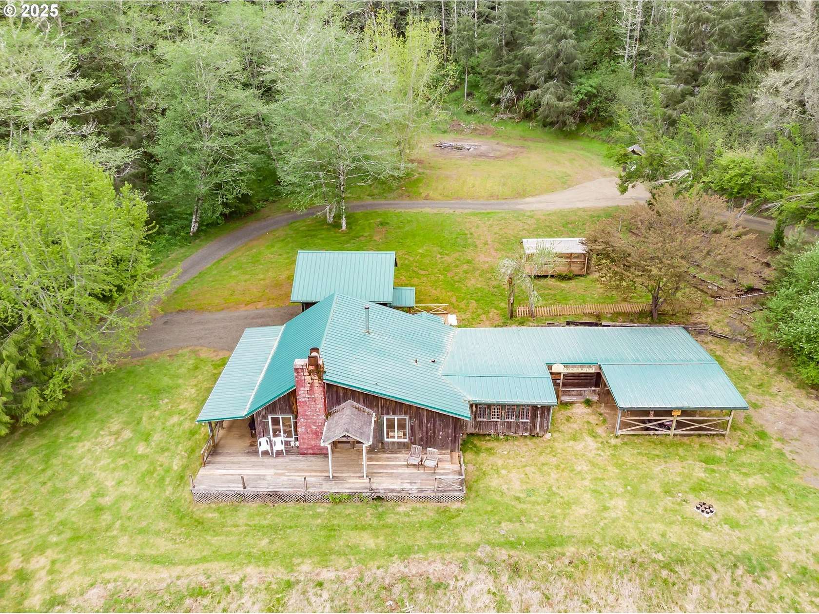 5.52 Acres of Residential Land with Home for Sale in Otis, Oregon