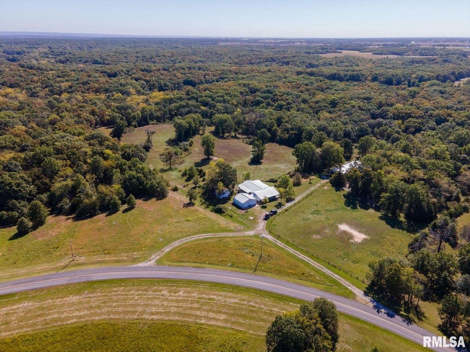 120 Acres of Land with Home for Sale in Canton, Missouri