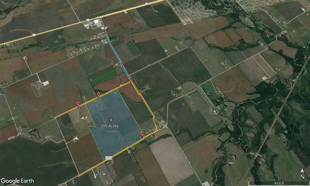 305 Acres of Agricultural Land for Sale in McGregor, Texas
